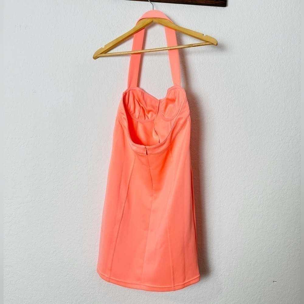 NWT Victor Glemaud Knit Halter Minidress - Picture 5 of 10